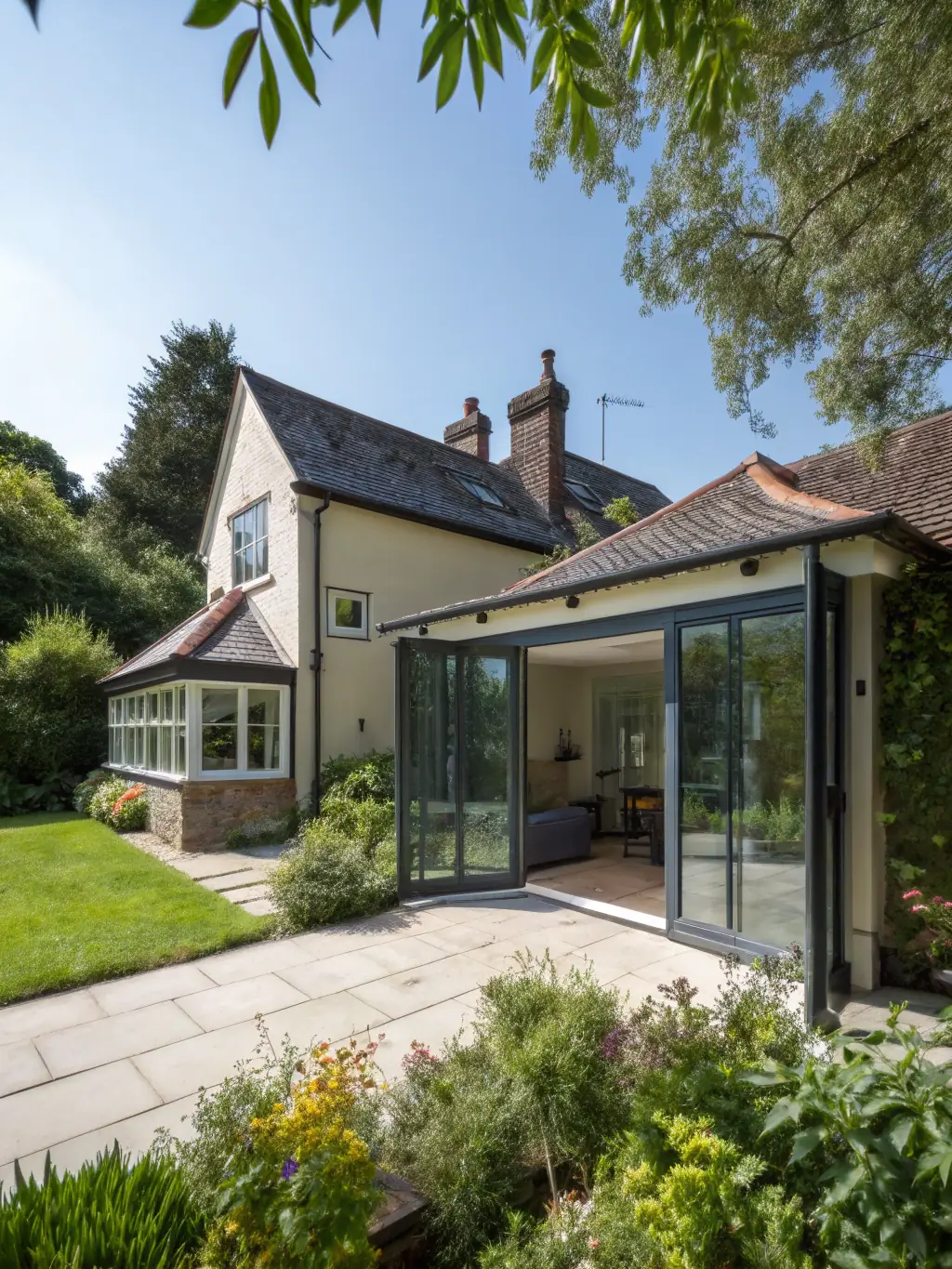 A spacious home addition seamlessly integrated with the existing structure, demonstrating Portland Remodeling Crew's home addition capabilities.