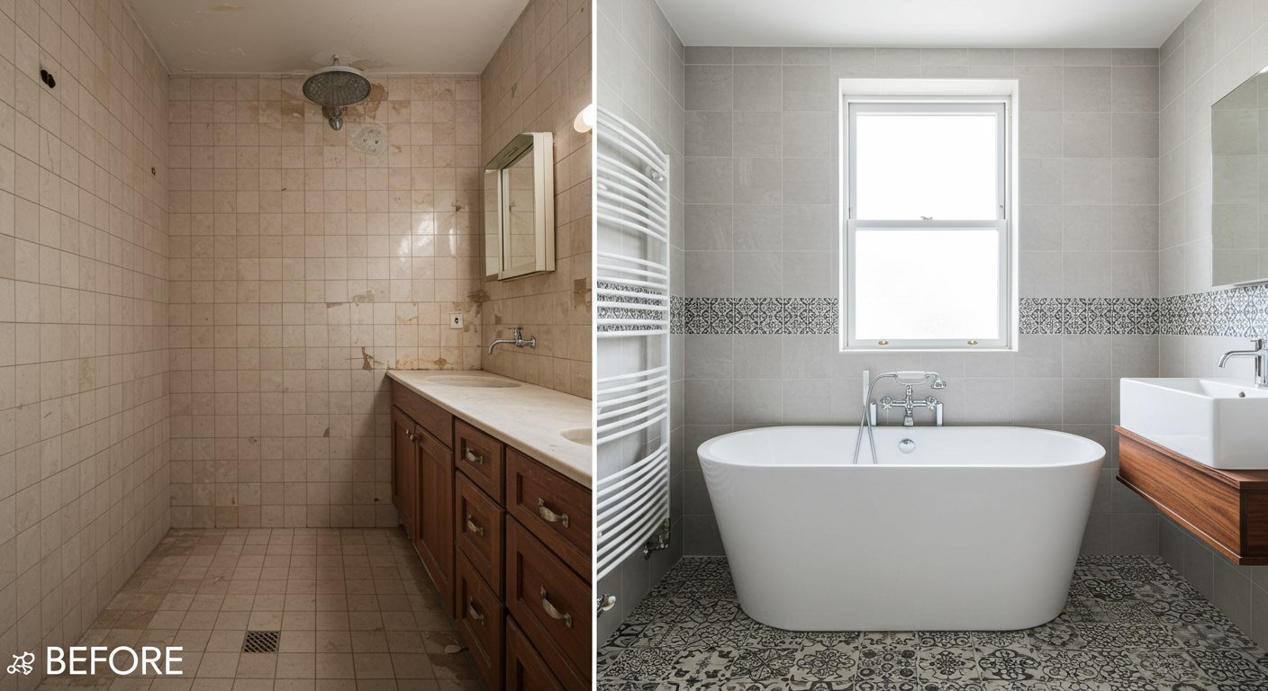 Salem Bathroom Makeover